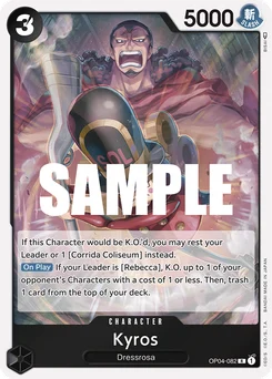 Kyros OP04-082 Kingdoms of Intrigue