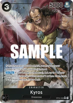 Kyros OP04-082 P1 Kingdoms of Intrigue