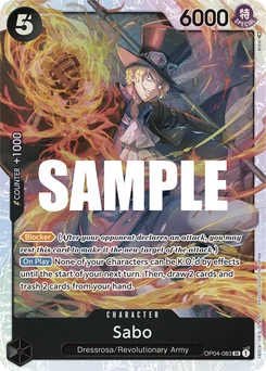 Sabo OP04-083 Kingdoms of Intrigue