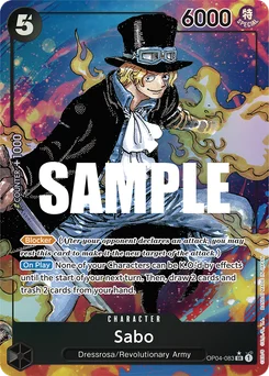 Sabo OP04-083 P1 Kingdoms of Intrigue