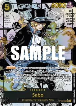 Sabo OP04-083 P2 Kingdoms of Intrigue