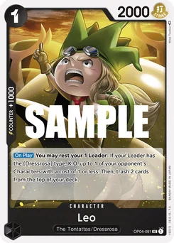 Leo OP04-091 Kingdoms of Intrigue