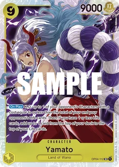 Yamato OP04-112 Kingdoms of Intrigue