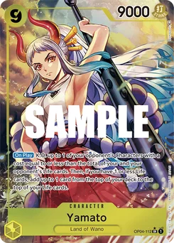 Yamato OP04-112 P1 Kingdoms of Intrigue