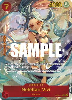 Nefeltari Vivi OP04-118 P1 Kingdoms of Intrigue