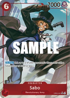 Sabo OP05-007 P1 Awakening of the New Era