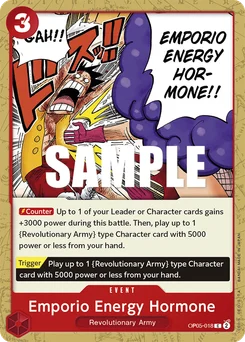 Emporio Energy Hormone OP05-018 Awakening of the New Era