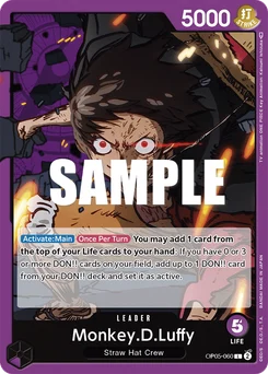 Monkey.D.Luffy OP05-060 Awakening of the New Era