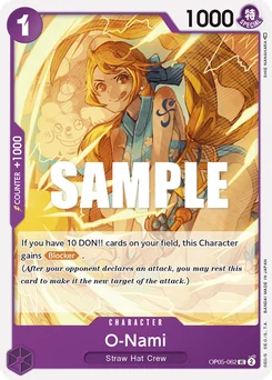 O-Nami OP05-062 Awakening of the New Era