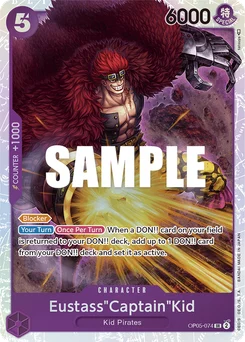 Eustass"Captain"Kid OP05-074 Awakening of the New Era