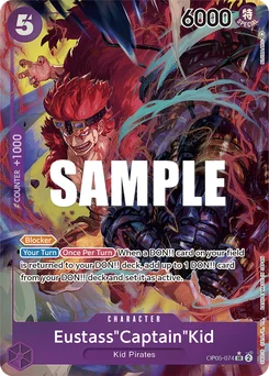 Eustass"Captain"Kid OP05-074 P1 Awakening of the New Era