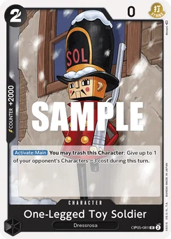One-Legged Toy Soldier OP05-081 Awakening of the New Era