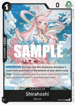 Shirahoshi OP05-082 Awakening of the New Era
