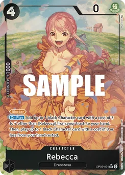 Rebecca OP05-091 P1 Awakening of the New Era