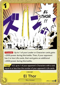 El Thor OP05-114 Awakening of the New Era