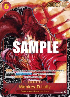 Monkey.D.Luffy ST01-012 P2 Awakening of the New Era