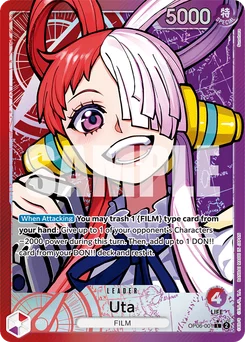Uta OP06-001 P1 Wings of the Captain