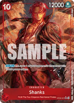Shanks OP06-007 P1 Wings of the Captain