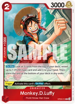 Monkey.D.Luffy OP06-013 Wings of the Captain