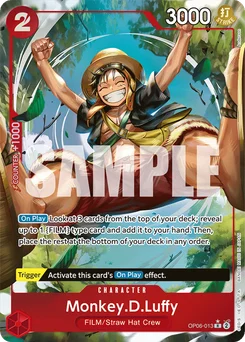 Monkey.D.Luffy OP06-013 P1 Wings of the Captain