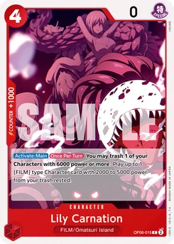 Lily Carnation OP06-015 Wings of the Captain