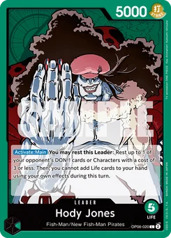 Hody Jones OP06-020 Wings of the Captain