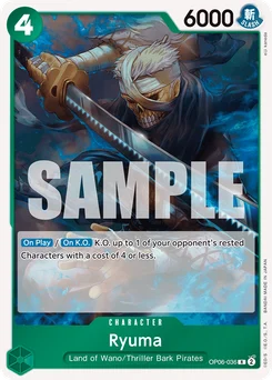 Ryuma OP06-036 Wings of the Captain