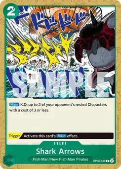 Shark Arrows OP06-040 Wings of the Captain