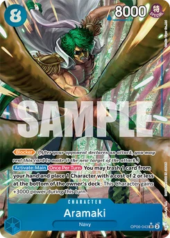 Aramaki OP06-043 P1 Wings of the Captain