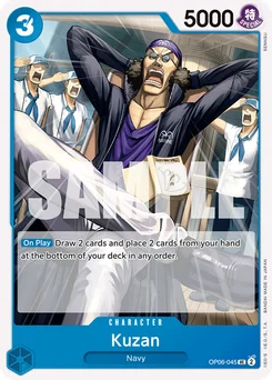 Kuzan OP06-045 Wings of the Captain