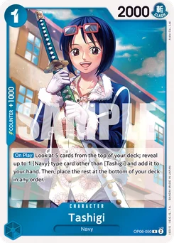 Tashigi OP06-050 Wings of the Captain
