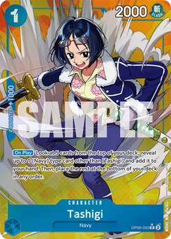 Tashigi OP06-050 P1 Wings of the Captain