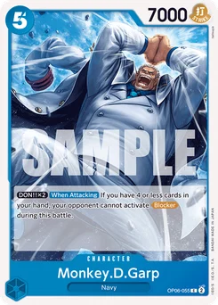 Monkey.D.Garp OP06-055 Wings of the Captain