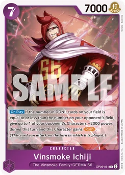 Vinsmoke Ichiji OP06-061 Wings of the Captain