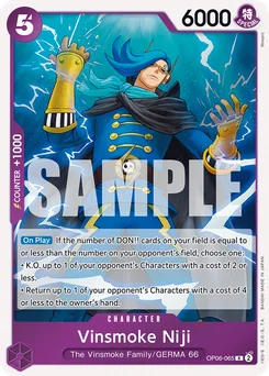 Vinsmoke Niji OP06-065 Wings of the Captain