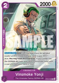 Vinsmoke Yonji OP06-066 Wings of the Captain