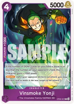 Vinsmoke Yonji OP06-067 Wings of the Captain