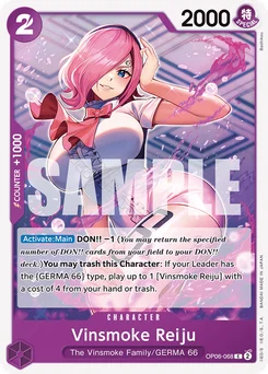 Vinsmoke Reiju OP06-068 Wings of the Captain