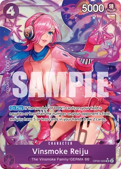 Vinsmoke Reiju OP06-069 P1 Wings of the Captain