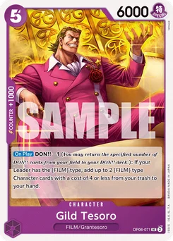 Gild Tesoro OP06-071 Wings of the Captain