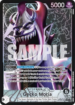 Gecko Moria OP06-080 P1 Wings of the Captain