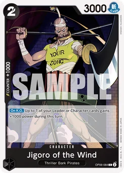Jigoro of the Wind OP06-084 Wings of the Captain