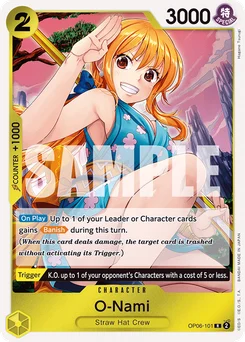 O-Nami OP06-101 Wings of the Captain