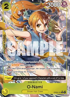 O-Nami OP06-101 P1 Wings of the Captain