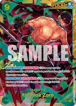 Roronoa Zoro OP06-118 Wings of the Captain