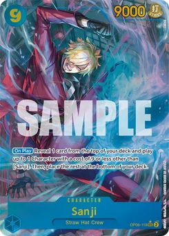 Sanji OP06-119 P1 Wings of the Captain