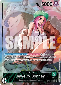 Jewelry Bonney OP07-019 P1 500 Years In the Future