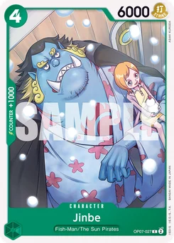 Jinbe OP07-027 500 Years In the Future
