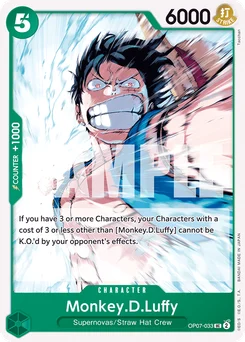 Monkey.D.Luffy OP07-033 500 Years In the Future