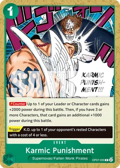 Karmic Punishment OP07-035 500 Years In the Future